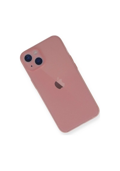 Apple Uyumlu iPhone 14 Plus Kılıf Pp Ultra İnce Kapak Pembe,