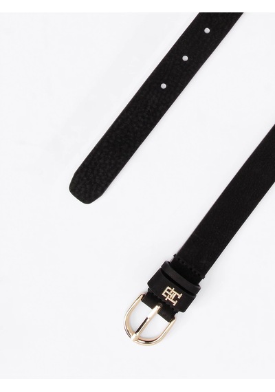 Tommy Hilfiger Tommy Hılfıger Kadın Kemer Aw0aw16838-bds Siyah