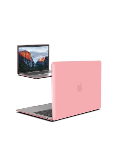 Codegen 13" Apple Uyumlu MacBook Air A1932 A2179 Pink Kılıf Koruyucu Kapak Cmat-133p