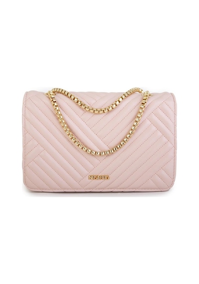 Nas Bag Kadın Çapraz Çanta Pudra Nova Pudra