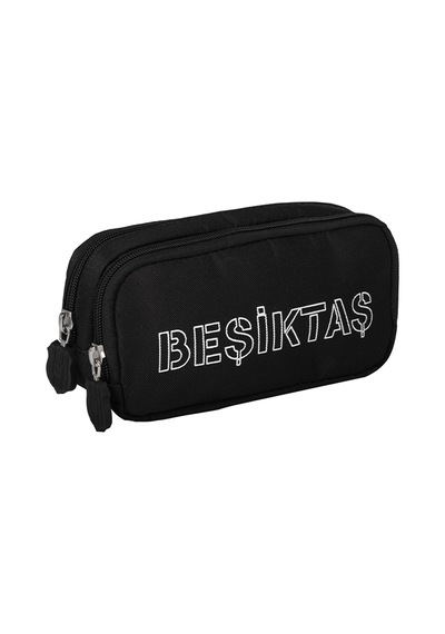 Beşiktaş Lisanslı Crack Siyah Kalemlik 24341 Okul Kalem Çantası