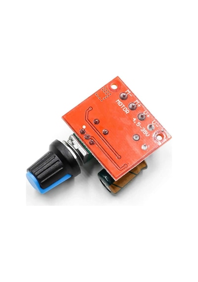5v / 35v 5a Mini Dc Motor Sürücü Hız Kontrol Devresi 0-100% Pot Kontrollü Pwm Dc Led Dimmer