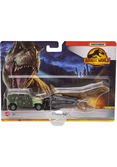 Matchbox Jurassic World Dinozor Taşıyıcı Araçlar Tyranno-Hauler H