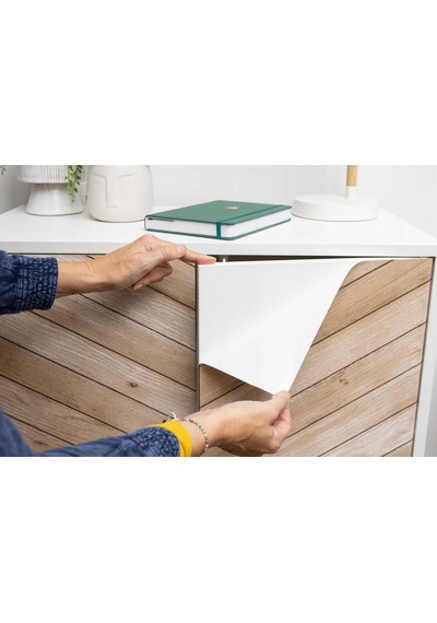 D-c-fix 276-8200 Kahverengi Zigzag Ahşap Desen Yapışkanlı Folyo 67 Cm X 2 Mt 45 X 100cm