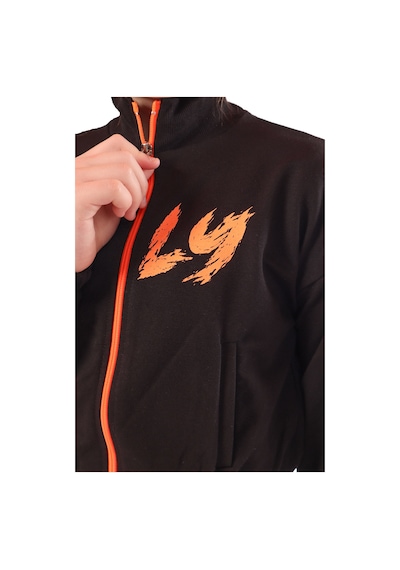 Toontoy Kids Toontoy Kız Çocuk 2'li Takım Baskılı Dik Yaka Fermuarlı Sweatshirt & Beli Paçası Lastikli Jogger Eşofman Altı - 2 İplik Siyah Toontoy Kids Toontoy Kız Çocuk 2'li Takım Baskılı Dik Yaka Fermuarlı Sweatshirt & Beli Paçası Lastikli Jogger Eşofman Altı - 2 İplik Siyah