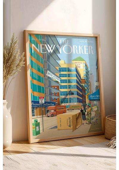 The New Yorker Çerçeveli Tablo May 31 2004