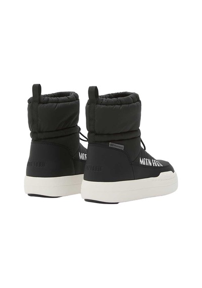 N001 Black Bot Kız Çocuk 80d3440090 Moon Boot Jr Park Tube Mid Wp Siyah