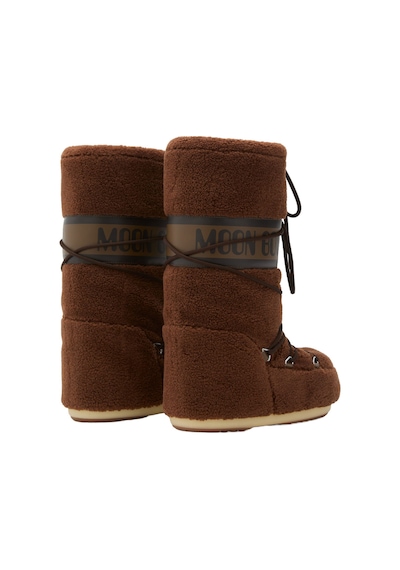 M004 Brown Bot Kar Kadın 80d1403080-m004 Moon Boot Icon Fleece Brown Kahverengi