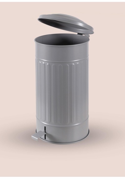 The Mia Çöp Kovası Mutfak 24 Lt Açık Gri Krn0034