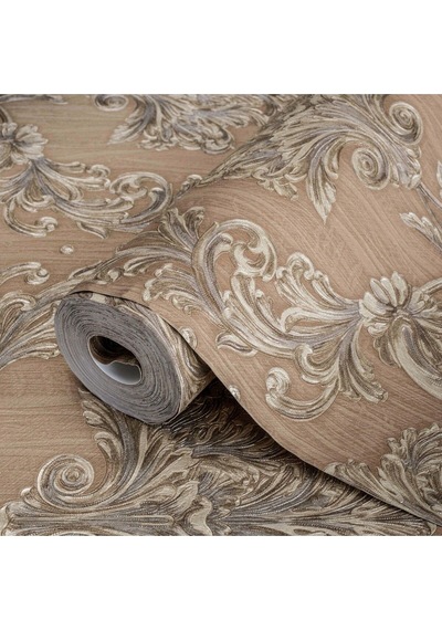 Damask Rich Ornament Wallpaper Duvar Kağıdı, Ephes 6808-4, 10,60 M²