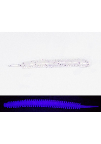 Fujın Yummy Sandworm 7Cm Lrf Silikonu Pearl Whıte Glow