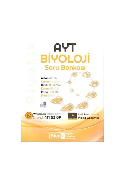 AYT Biyoloji Soru Bankası -  Biyotik Yayınları