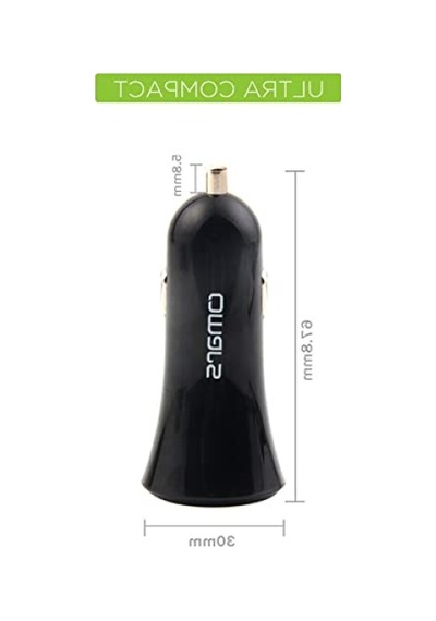 2.4a Usb Araç Çakmaklık Şarj Cihazı Dc 12-24v Giriş