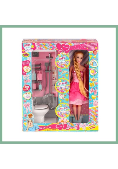 Bşkvirgo Oyd-02387 Bebek Ve Banyo Oyun Seti - Oyuncak Bsk2026