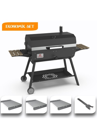 Ateşten Maxi Barbekü Mangal Ekonomik Set