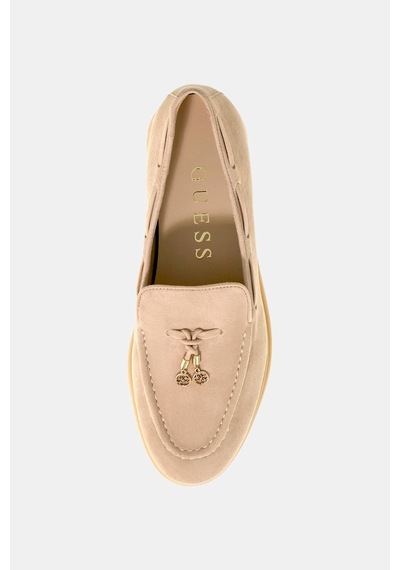 Guess Aryanai Kadın Loafer Ayakkabı Fltnaısue14 Krem