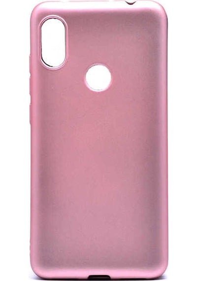 Xiaomi Redmi Note 6 Pro Kılıf Zore Premier Silikon Kapak Rose Gold