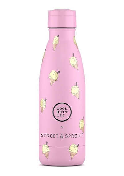 Cool Bottles The Kids Bottle Pink Scoop Pipetli Termos Suluk 350 Ml Çok Renkli