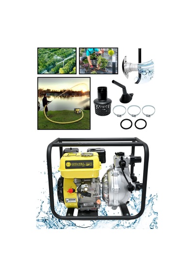 7 Hp Benzinli Su Pompası Hp 15