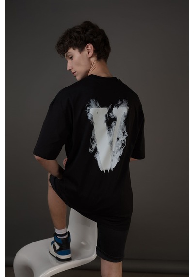 Flood Of Style Unisex Vlone Siyah T Shirt