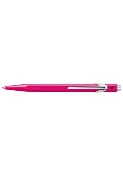 Caran Dache Metal-X Pembe Tükenmez Kalem  849-090