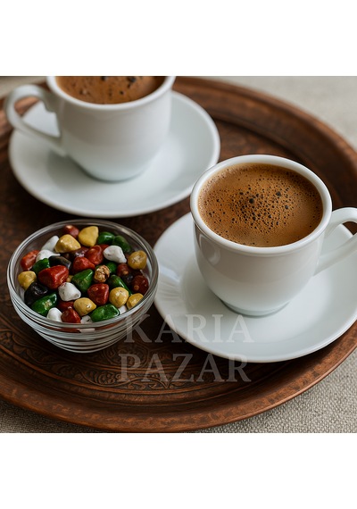 Çakıltaşı Draje Çikolata 500 G Renkli Taş Görünümlü Çikolata