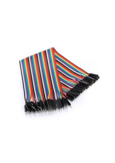 40 Adet Erkek Dişi Jumper Kablo 20 CM 40 Adet Erkek Dişi Jumper Kablo 20 CM