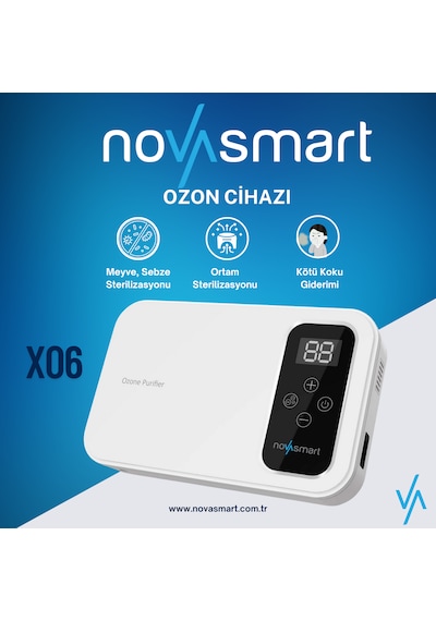X06 Ozon Cihazı - Meyve, Sebze Ve Hava Sterilizasyonu Beyaz