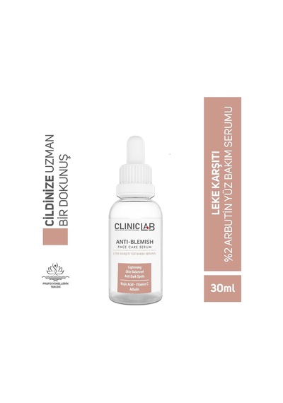 Cliniclab Leke Karşıtı Yüz Bakım Serumu 30 ML