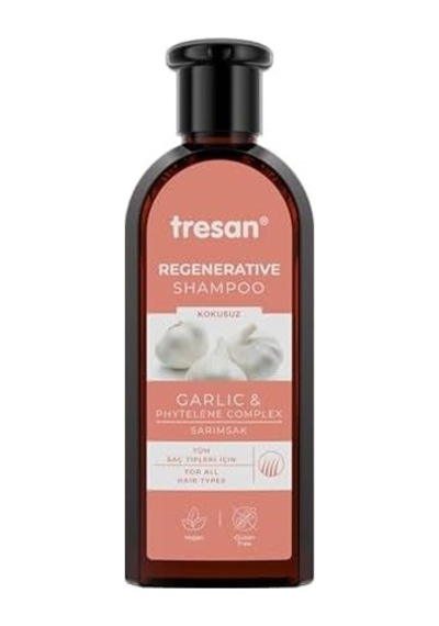 Tresan Sarımsak Özlü Onarıcı Her Saç Tipi İçin Bakım Şampuanı 300 Ml