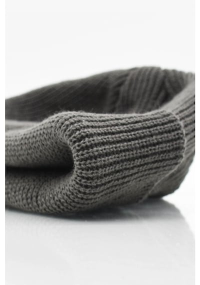 Külah Erkek Koyu Gri Örgü Docker Bere Skullcap-Koyu Gri-Standart