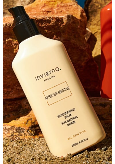 Invierno Barcelona Llc. Aloevera & Papatya Özlü Güneş Sonrası Yatıştırmaya Yardımcı Krem 200ml