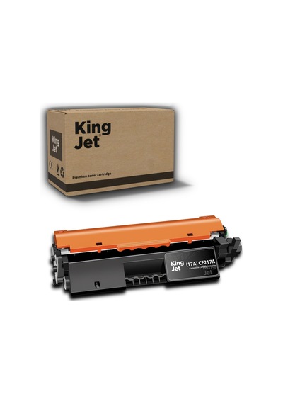Kingjet Hp Uyumlu 17a Cf217a Standart Kapasiteli Çipli  Uyumlu Toneri Laserjet Pro M102a