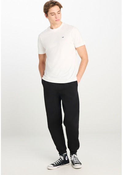 Lee Pamuk Regular Fit Normal Kesim Ribanalı Paça Siyah Jogger Pantolon Lee Pamuk Regular Fit Normal Kesim Ribanalı Paça Siyah Jogger Pantolon