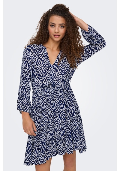 Only 15320417 Onlclemmentıne Lıfe 3/4 Dress Wvn Noos Kadın Elbise Ombre Blue Clemmentıne Grafic Only 15320417 Onlclemmentıne Lıfe 3/4 Dress Wvn Noos Kadın Elbise Ombre Blue Clemmentıne Grafic