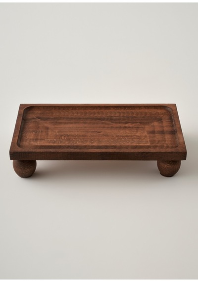 Bella Maison Wooden 2'li Ahşap Sunum Seti Naturel Naturel