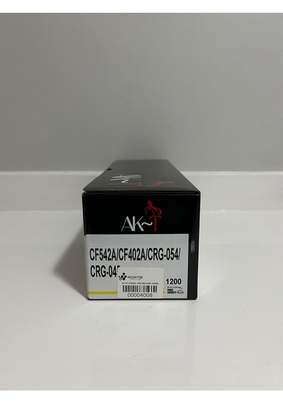 Ak Hp Cf542a /crg-054/crg-045 Sarı Uyumlu Toner 1,200 Sayfa