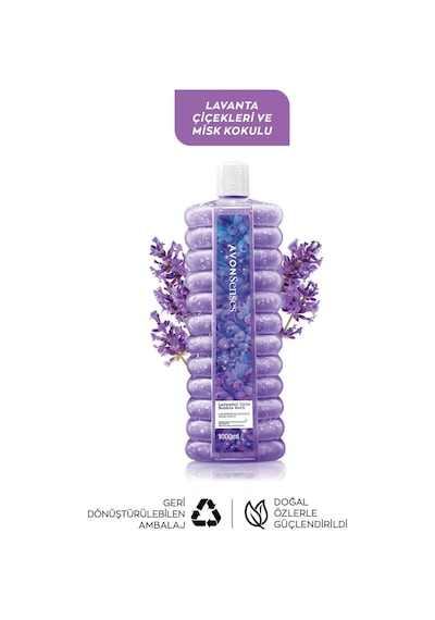 Avon Senses Sunrise + Lavender Banyo Köpüğü 2 x 1 L