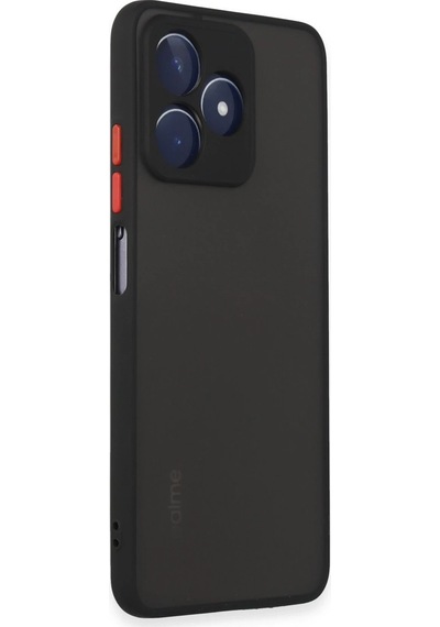 Newface - 245 - Realme C53 Kılıf Montreal Silikon Kapak - Kmrsfres - - Siyah