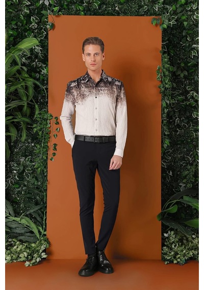 Efor Slim Fit Yan Cepli Düz Esnek Casual Siyah Pantolon P 1144 Siyah