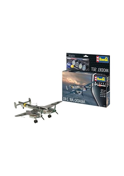 Arado Ar-240 Model Uçak Seti - Eğlenceli Hobi Aktiviteleri