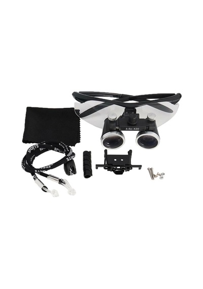 Nikula-3.5x-420mm Diş Cerrahi Gözlük Lens Büyüteç,taşıma Çantalı Lisinya