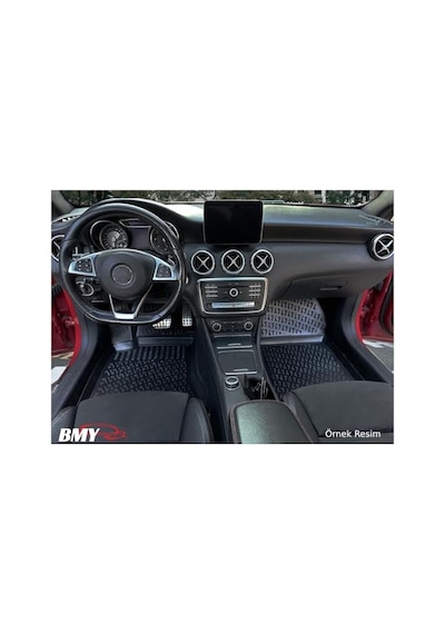Rizline Honda Civic 2016-2021 Sedan İle Uyumlu 3d Araca Özel Havuzlu Paspas Bmy Açık Bej