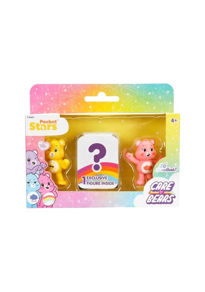 Care Bears 3 Lü Mini Figür Seti Funshine Bear Ve Love-a-lot Bear