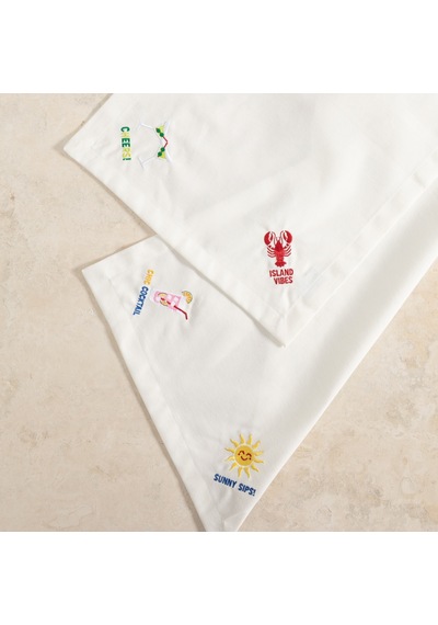 Mudo Home Summer Nakışlı Runner 40x140 Cm Çok Renkli