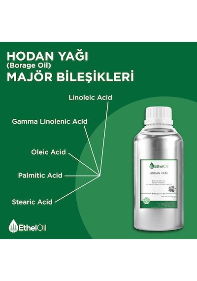 Hodan Yağı - 500 Gr - %100 Saf Ve Doğal Sabit Yağ 500 G