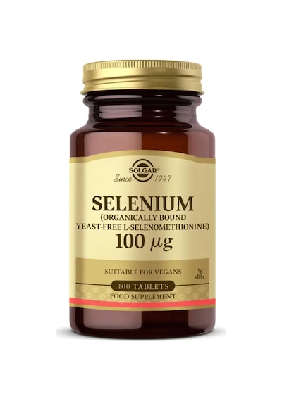 Solgar Selenium 100 Mcg Selenyum 100 Mcg 100 Tablet 2 Li Paket