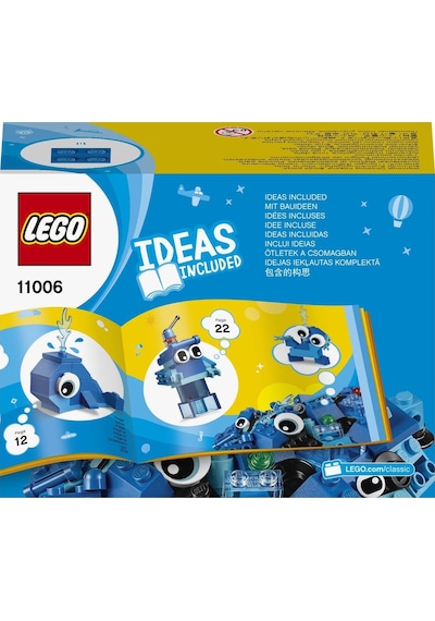 LEGO® Classic 11006 Yaratıcı Mavi Yapım Parçaları 52 Parça