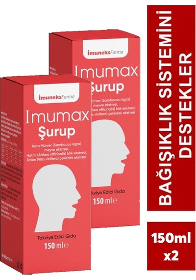 Imuneks Farma Imumax Şurup 2 x 150 ML