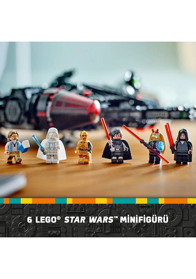 LEGO® Star Wars™ Karanlık Falcon 75389 – 10 Yaş ve Üzeri Star Wars Sevenler için İnşa Edilebilen Oyuncak Araç Yapım Seti (1579 Parça) LEGO® Star Wars™ Karanlık Falcon 75389 – 10 Yaş ve Üzeri Star Wars Sevenler için İnşa Edilebilen Oyuncak Araç Yapım Seti (1579 Parça)